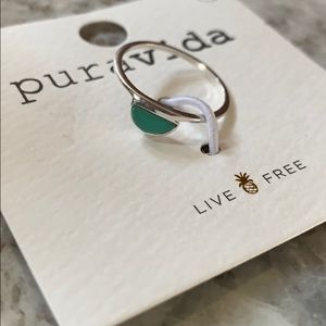 Puravida sterling silver ring size 9